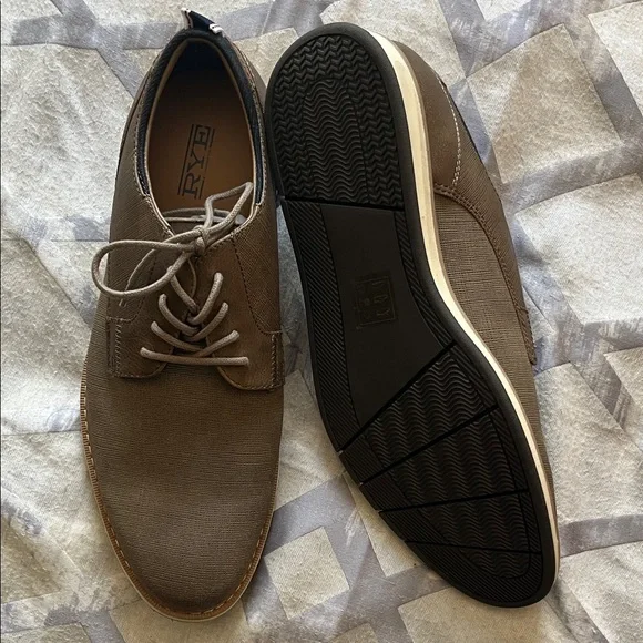 Hawker Rye Mens Canvas Oxfords Tan Size 12 New NEW Rye by Hawker Rye  main image 4